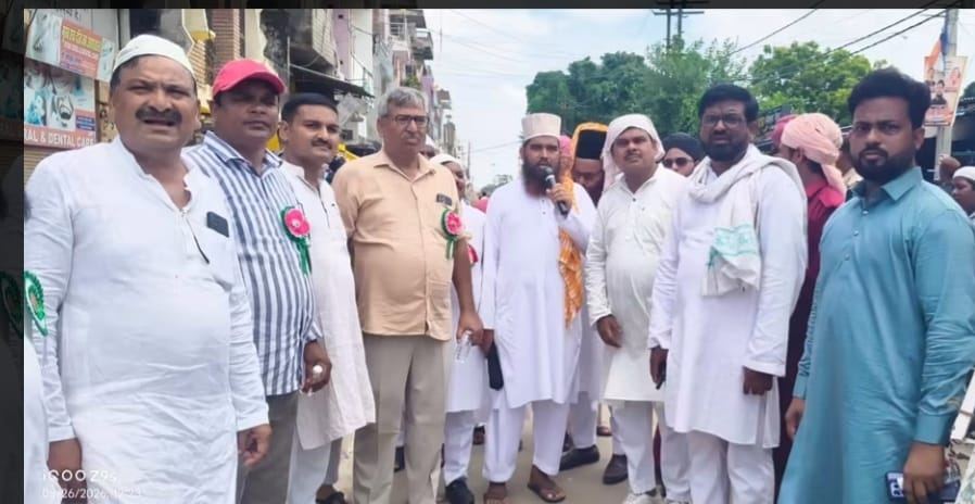 जश्ने ईद मिलादुन्नबी बढ़नी में सकुशल संपन्न।